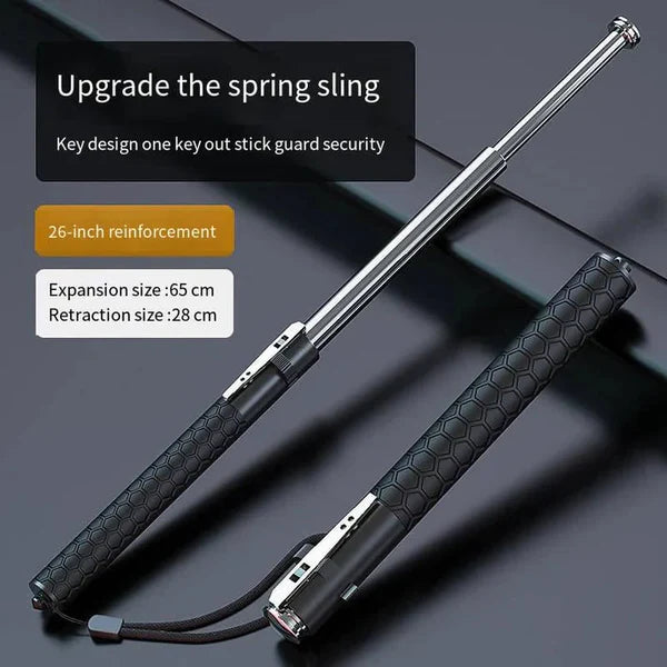 Telescopic Self Defense Stick (Heavy Metal and Extendable)